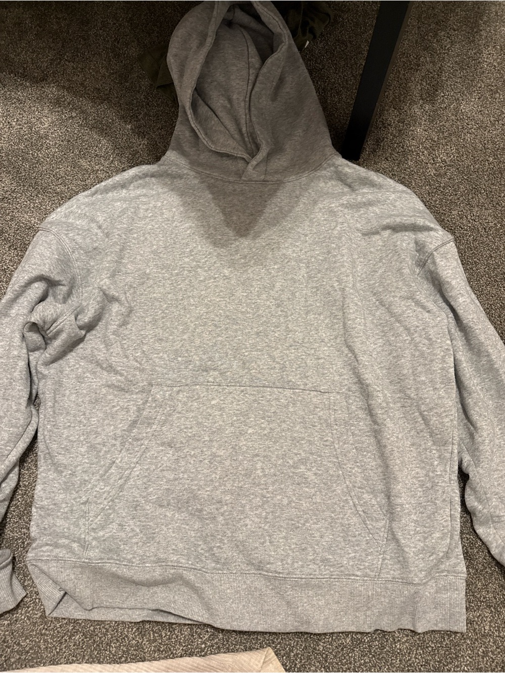 No Boundaries Heather Gray Hooded Sweatshirt